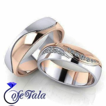 Diamond arch ring حلقه قوسی برلیان