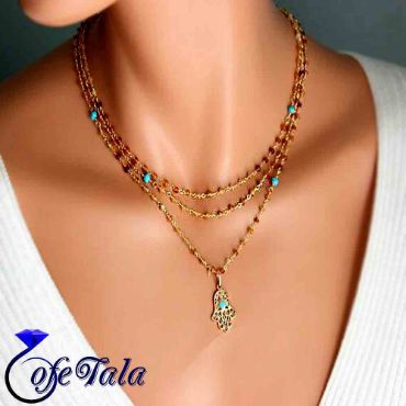 Picture for category گردنبند سه زنجیره Three chain necklace