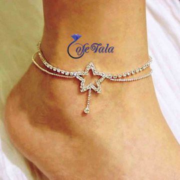 star-design-ankle-jewelry-پابند-ستاره