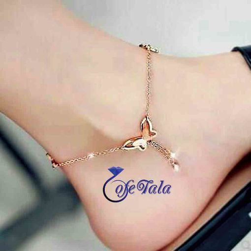 Butterfly ankle jewelry پابند پروانه