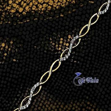 Women's bracelets with infinite design دستبند زنانه با طرح بی‌نهایت